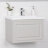 Комплект тумба Итана Verona 60 597х378х450 подвесная, с раковиной Natella 60, керамик (CS00080612)