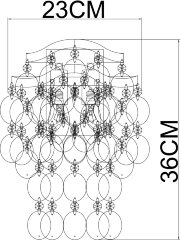 Настенный светильник Arte Lamp A4065AP-2SG