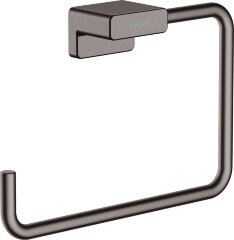Полотенцедержатель Hansgrohe AddStoris, шлифованный черный хром (41754340)