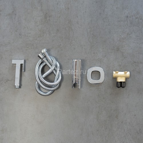 Смеситель Lemark Solo LM7172C с гигиеническим душем, встраиваемый